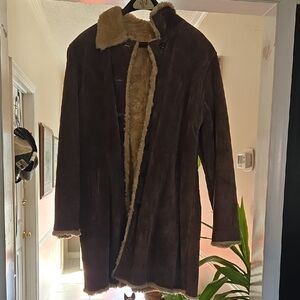 Wilsons Leather Womens Lined Trench Coat